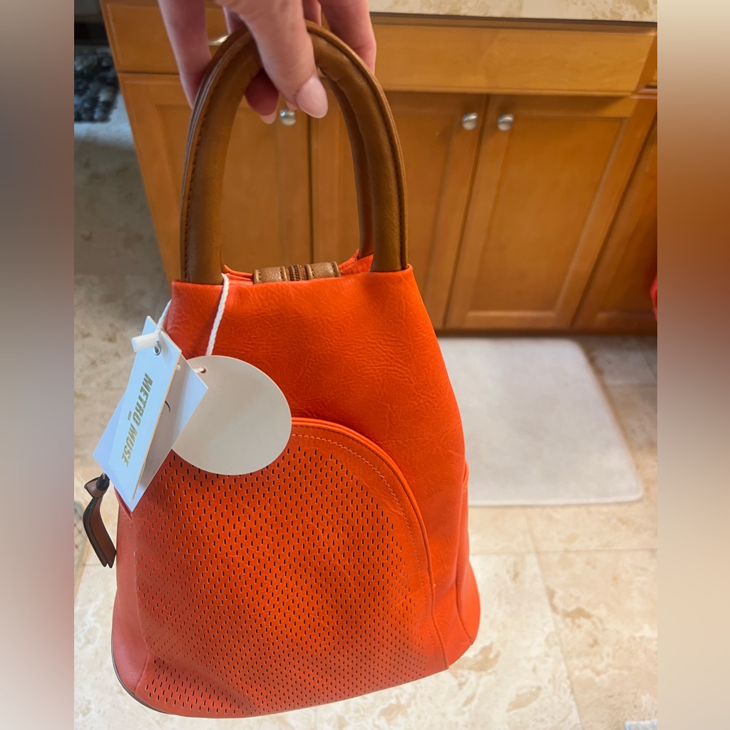 Orange Backpack